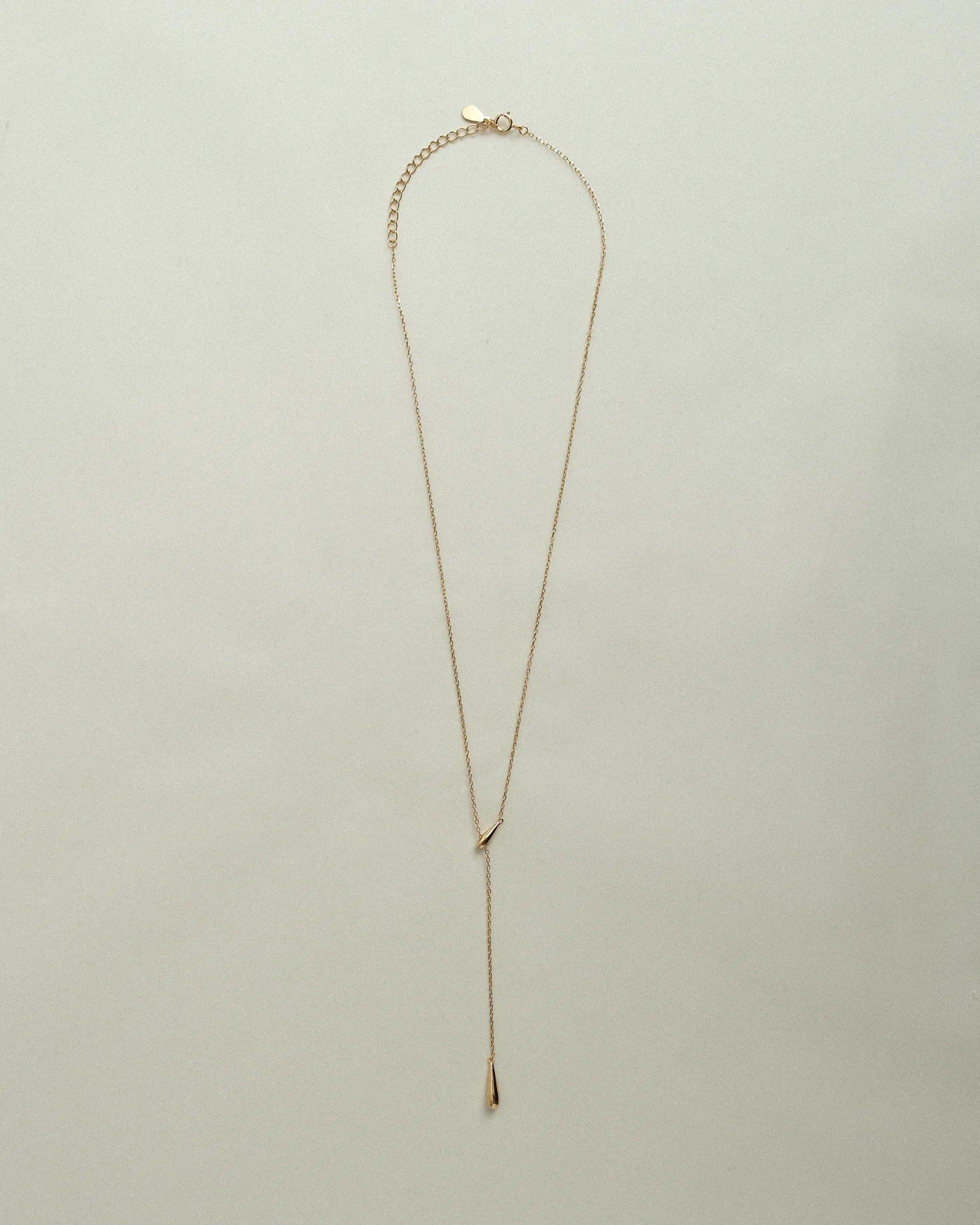 TARA金色多樣式水滴吊墜項鍊