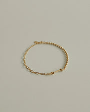 SECCA金色多向鏈環手鍊