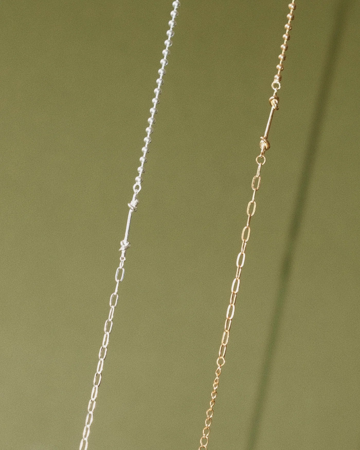 SECCA銀色多向鏈環手鍊