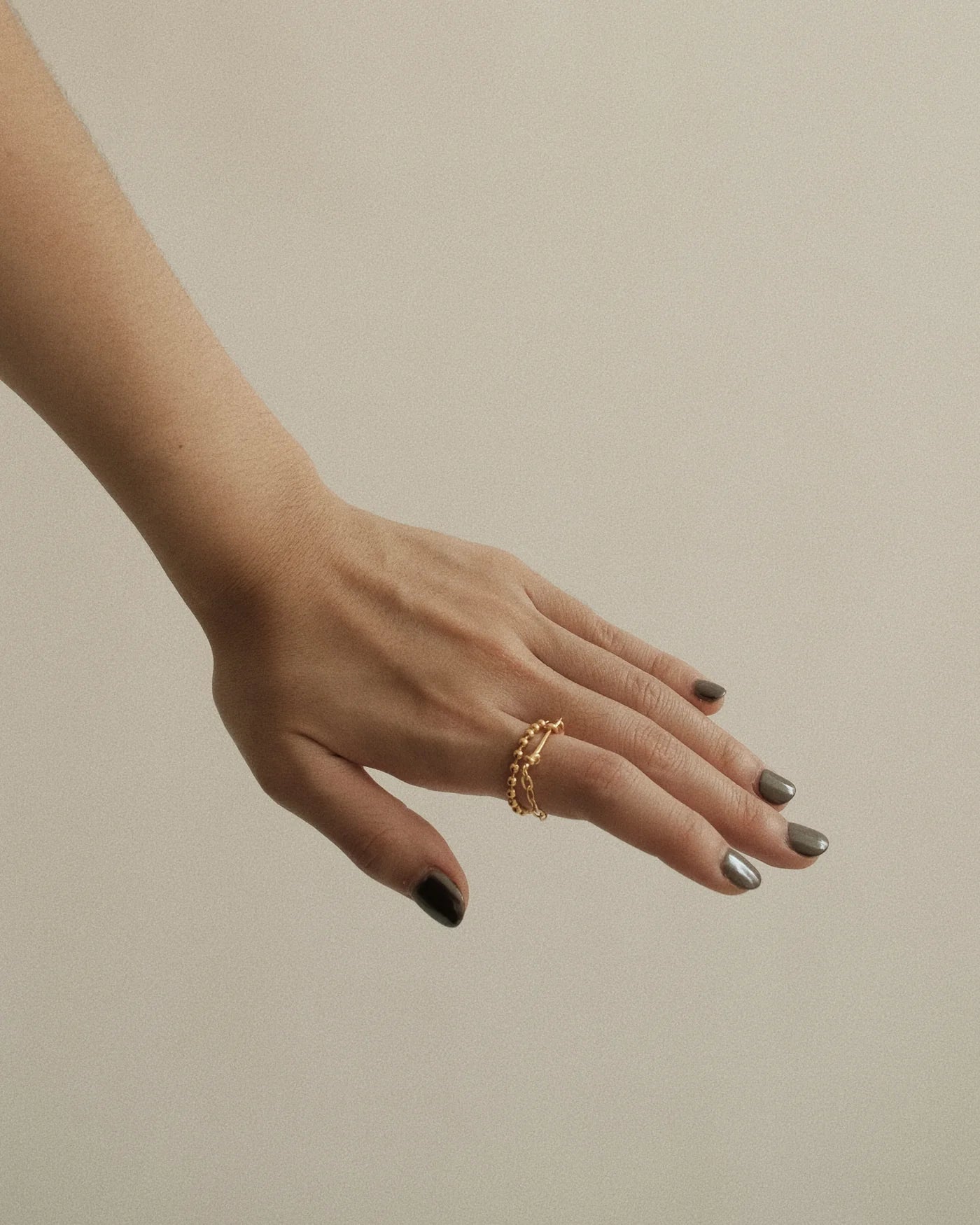 SECCA銀色多向鏈環手鍊