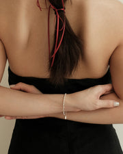 SECCA銀色多向鏈環手鍊